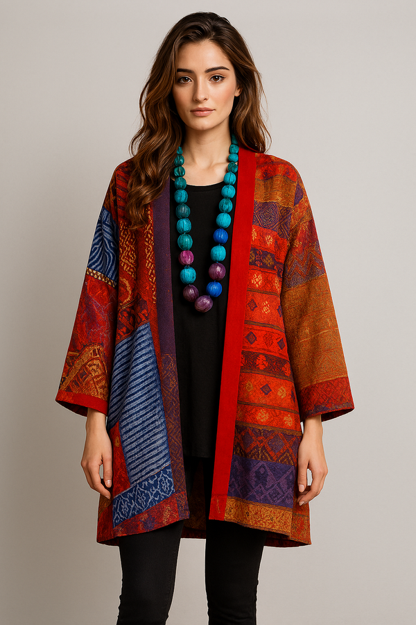 BOHO - Patchwork Kimono