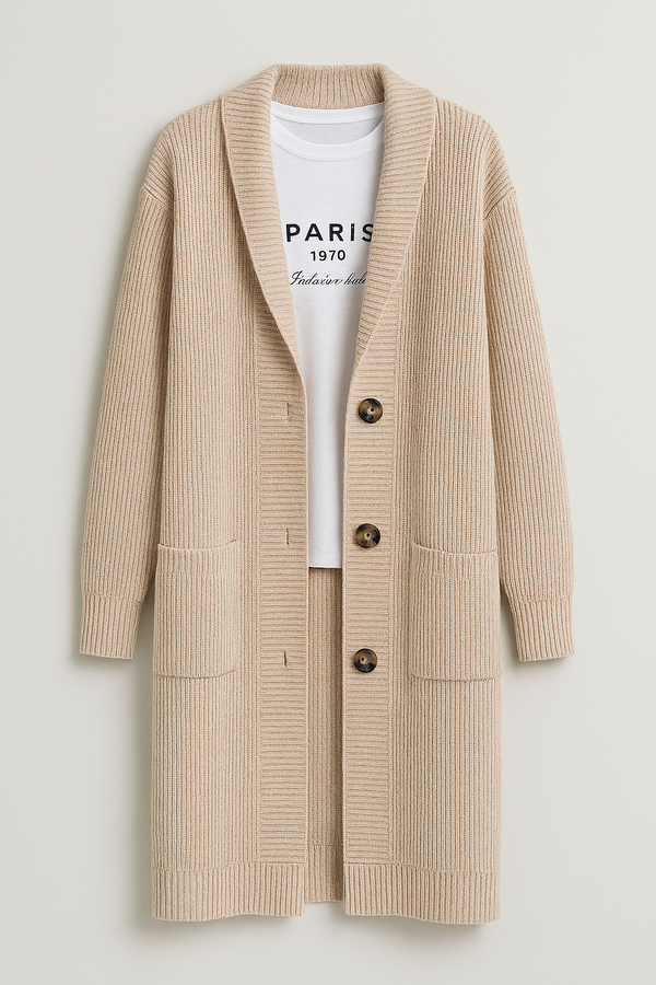 BRITT - Gebreide Cardigan