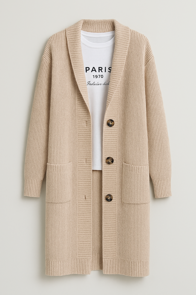 BRITT - Gebreide Cardigan