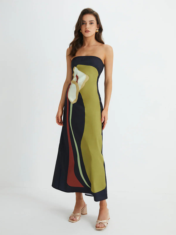 TARA – Strapless Jurk